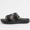 ASOS Design Sliders with Padded Camo Print Strap