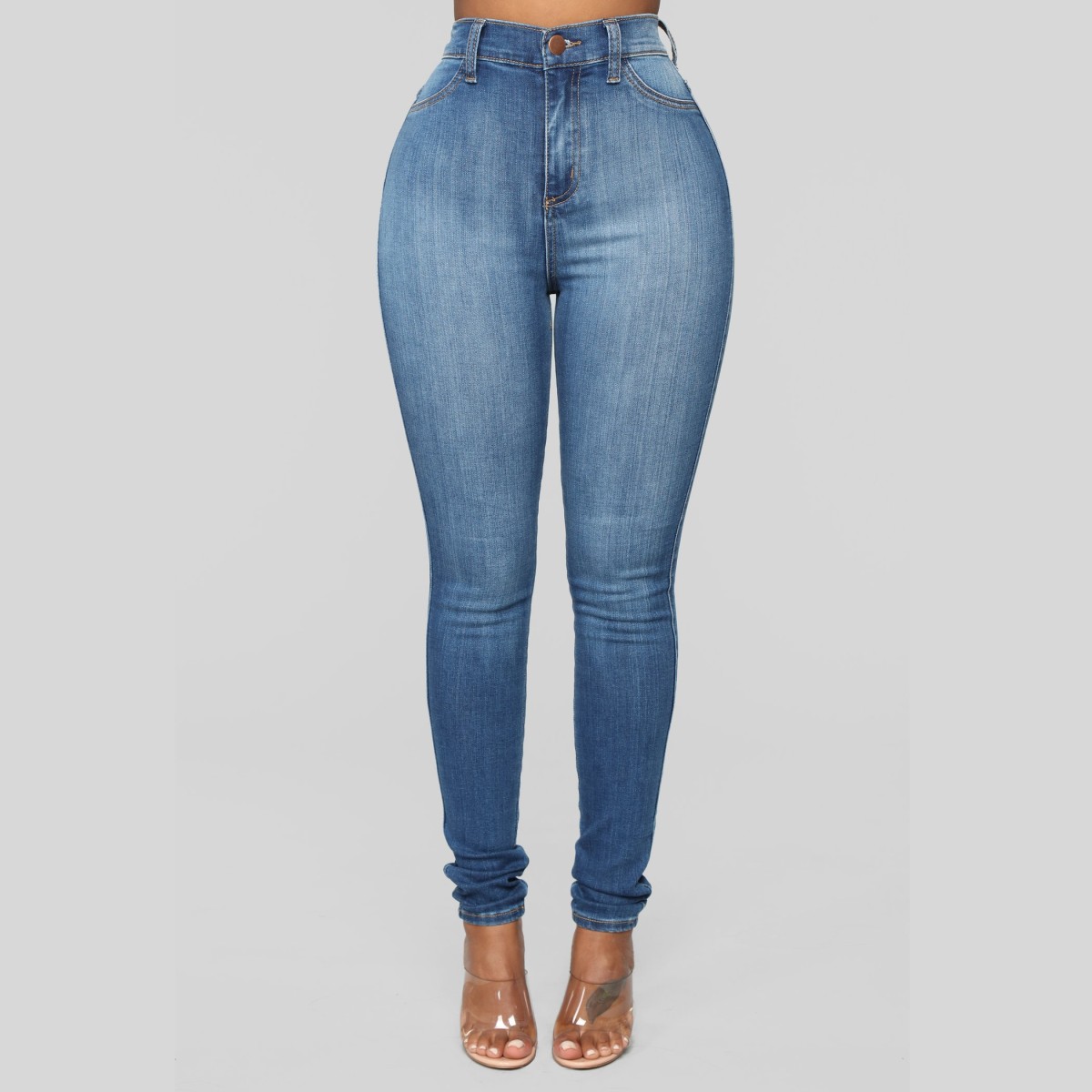 Buy Authentic Fashion Nova Luxe High Waist Skinny Jeans — Jody Cruise Store