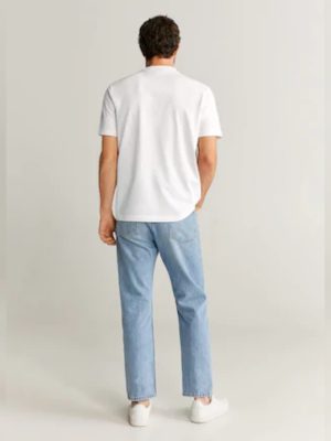 Mango Short Sleeve T-shirt - White