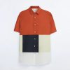 Zara Color block Print Shirt