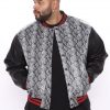 FashionNova Python Varsity Jacket